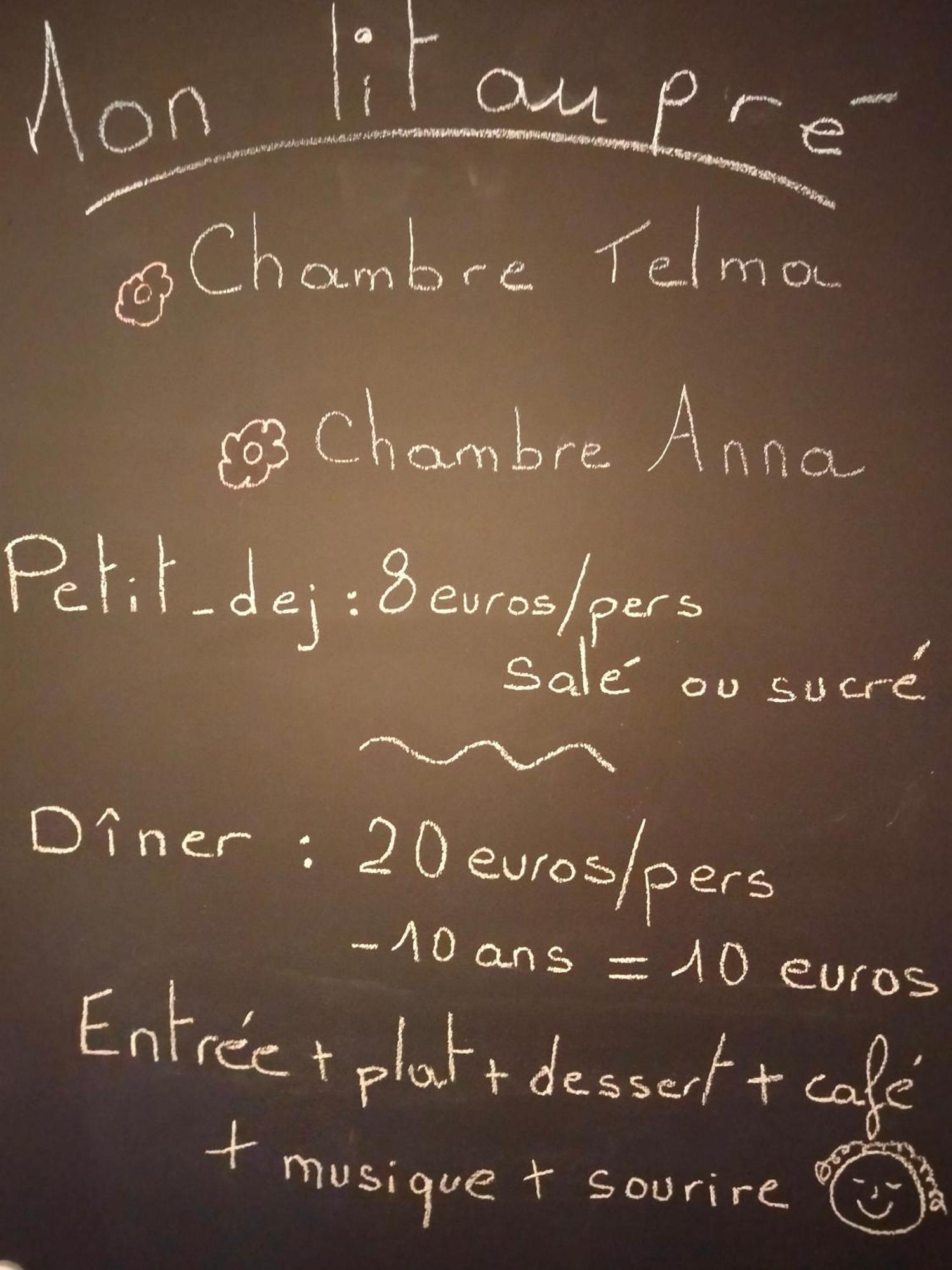 Chambre Familiale Anna "Mon Lit Au Pre" , Jusqu'A 4 Adultes Et 2 Enfants Avec Piscine Familles, Couples Ou Femmes Seulement Pontours 外观 照片